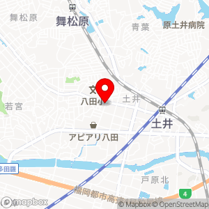 ミニストップ 福岡八田1丁目店の地図