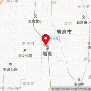 名鉄協商パーキング 岩倉P．B．の地図