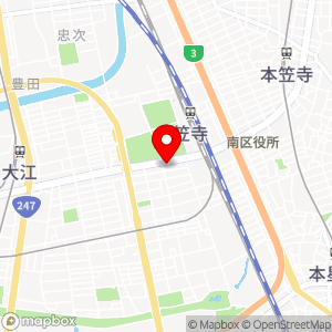 ローソン 総合体育館前店の地図