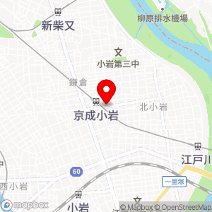 パークネット 京成小岩の地図