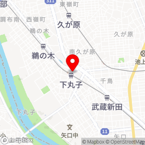 セブン-イレブン 大田区下丸子3丁目店の地図