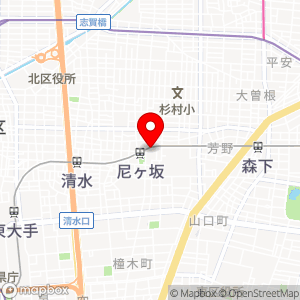 名鉄協商パーキング 尼ヶ坂駅前の地図