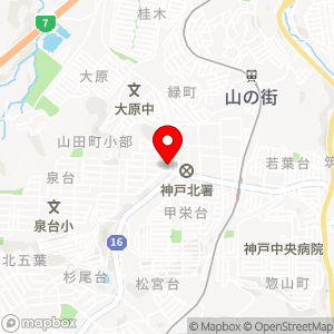 トーホーストア 北鈴蘭台店の地図