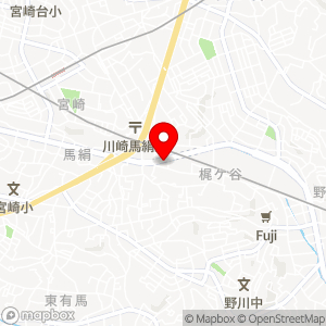 セブンイレブン 川崎馬絹神社前の地図