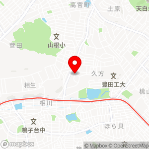 UR都市機構　相生山団地駐車場の地図