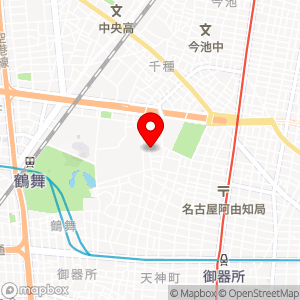 名鉄協商パーキング 吹上ホール西の地図