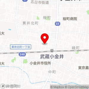 パークジャパン 武蔵小金井第8の地図