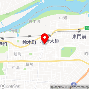 ファミリーマート 川崎大師駅前二丁目店の地図