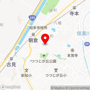 ローソンストア100 知多朝倉町店の地図