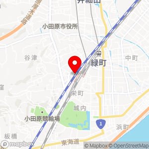 ベルマート キヨスク小田原の地図