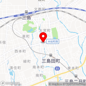 三井のリパーク 三島本町の地図