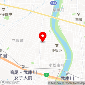 コープこうべ 西宮東の地図