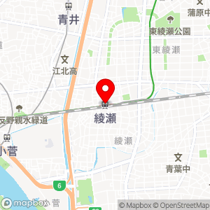 東急ストア 綾瀬店の地図