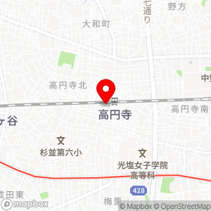 TOBU PARK 高円寺駅南口の地図