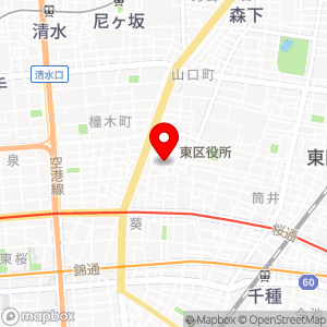 名鉄協商パーキング 代官町第6の地図