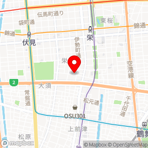 三井のリパーク 栄第48の地図