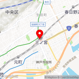 セブン-イレブン キヨスクJR三ノ宮駅中央口店の地図