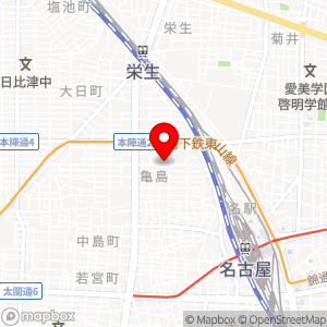 名鉄協商パーキング 亀島1丁目第4の地図