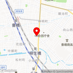 名鉄協商パーキング 豊橋中松山町の地図
