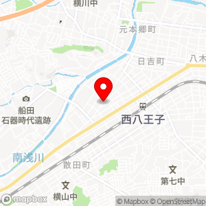 タイムズ 八王子千人町第6の地図