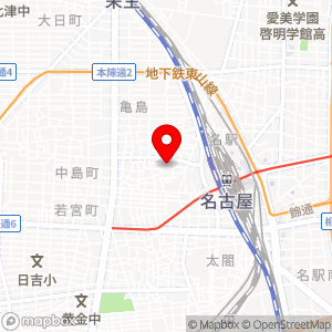 三井のリパーク 名駅西第21の地図