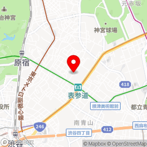パークアベニュー 神宮前第7の地図