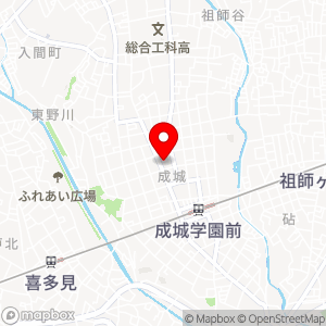 PEN 世田谷区成城5丁目第2の地図