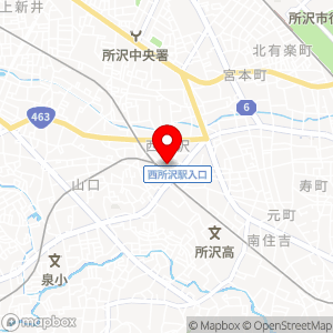 タイムズ 西所沢第2の地図