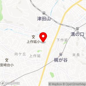 三井のリパーク 川崎上作延の地図