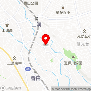 ファミリーマート 相模原上溝店の地図