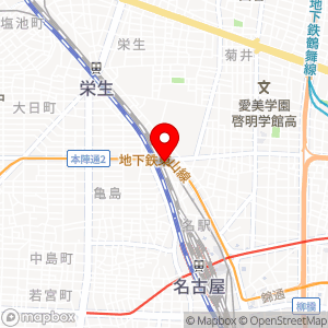 名鉄協商パーキング 牛島第6の地図
