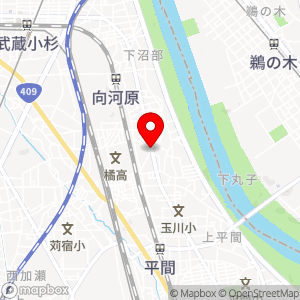 三井のリパーク 川崎中丸子第8の地図