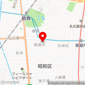 名鉄協商パーキング 御器所の地図