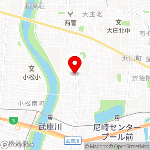 ローソン 尼崎大庄西町二丁目店の地図
