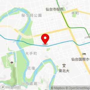 ローソン 仙台大町青葉通店の地図