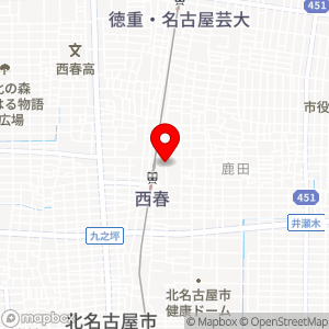 タイムズ パレマルシェ西春店の地図