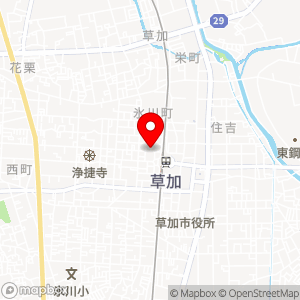 タイムズ 草加氷川町第4の地図