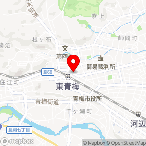 三井のリパーク 東青梅駅前の地図