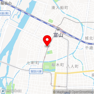 名鉄協商パーキング 富山内幸町の地図