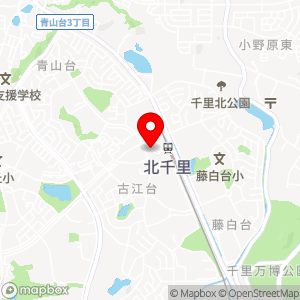 イオン 北千里店の地図