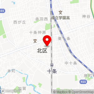 ローソンストア100 十条仲原店の地図