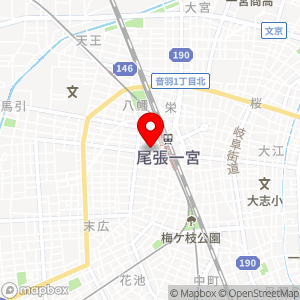 ローソン 一宮駅西店の地図