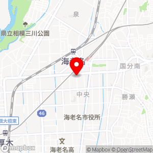 三井のリパーク ショッパーズプラザ海老名店第1駐車場の地図