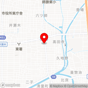セブン-イレブン 北名古屋高田寺店の地図