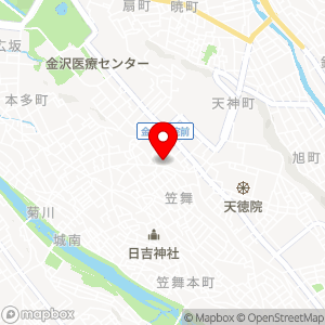 石引温泉 亀の湯の地図