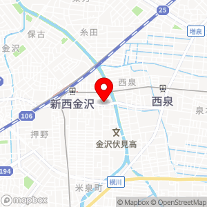 セブン-イレブン 金沢米泉町8丁目店の地図
