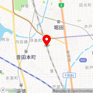 浮島町月極駐車場の地図