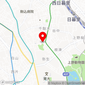 まいばすけっと 千駄木2丁目店の地図