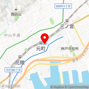 タイムズ 神戸元町第2の地図