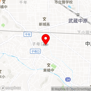 マンマチャオ 高津子母口店の地図